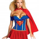 Halloween Supergirl Costumes Sexy Superwoman Fancy Dress Carnival Anime Movie Costume