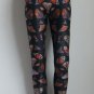 Women Mid Waist Sexy Butterfly print Leggings Ankle-Length Pants wl004