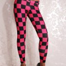 30% Off Sexy Plaid fitness sport Racing Checkered Flag Leggings WL008