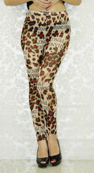 Sexy Woman leopard print Colorful leggings fashion WL8025