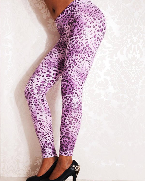Fashion Woman Sexy fitness leopard leggings Online WL034