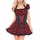 Sexy Fairy Tale Fancy Dress Dog Walker Costume Mystique Halloween Costume for Woman W408474
