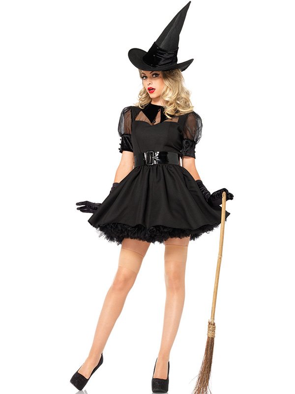 Plus Size XL and M Size ADULT BEWITCHING BEAUTY COSTUME W850869