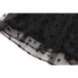 Retro Sheer Plus Size Dresses Spring Mesh Party Elegant Polka Dot Midi Dress