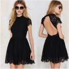 Sexy Woman Lace Club Dresses Little Black Dress Female Summer Clubwear