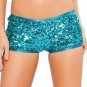 Women Sequin Hot Panties For Female Club Boxer Shorts W5715