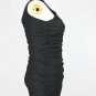 Black And White Contrast Color Mini Dresses V-neck Sleeveless Sexy Dress For Sexy Women