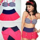S/M/L Size Hot Fashion High Waist Sexy Bikini With Spaghetti Straps W399485A