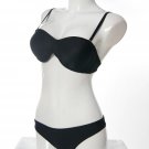 Black Color Fashion Hot Style L Size Bikini Set With Spaghetti Straps W841201