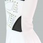Fashion Off Shoulder Party Dresses Mini Clubwear Rhinestone Accents Peplum Dress