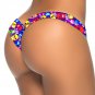 Sexy Colorized Human Skeleton Print S-XL Size Fashion Women Swimming Trunks W3537A
