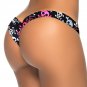 Fashion Sexy S-XL Size Black Human Skeleton Print Women Swimming Trunks W3537B