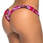 2pcs/lot Red Leaf Leopard Pattern Print S-XL Size Fashion New Women Swimming Trunks W3537J