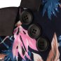 Women Retro Dress With Patterns Design Of Pink Flower Print Midi Dresses