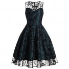 2020 Charming Mesh Dress Women S-XXL Size Crew Neck Black Lace Dresses