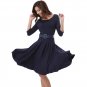 Super Size 4XL Decent Mini Dress Women Plus Size 2XL Size Lace Dress