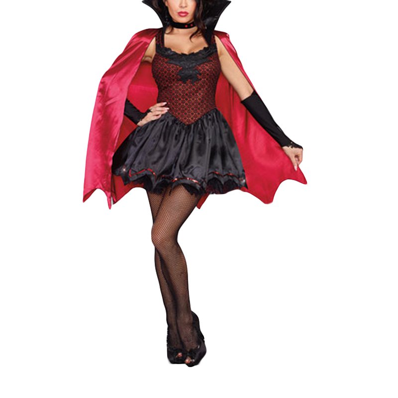Sexy Halloween Cosplay Woman Vampire Costume W542887
