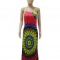 Woman Summer Dashiki Dresses Long Length African Print Boho Dress