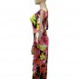 Spring Floral Printing Boho Dresses Split Sleeve Multi-color Floral Maxi Dress