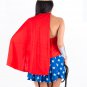 Red Superhero Wonder Woman Costume Outfits Carnival COS Fancy Dress