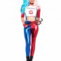 Women Suicide Squad Outfit Uniform Halloween Clothing Fashion American Movie Harley Quinn Costume