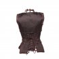 S-2XL Brown Steampunk Gothic Women Corset