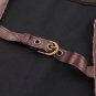 Plus Size 3XL-6XL Brown Steampunk Gothic Women Corset