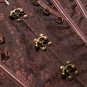 High Quality Brown Gothic Steam Punk Corset for Woman