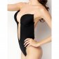 Women Plunging V-Neck Clear Straps Backless Shapewear
