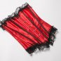 Women Sexy Burlesque Overbust Corset with Mini TuTu Skirt Fancy Dresses Costume