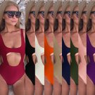 Women Monokini Swimsuit Hollow Out One Piece Swimwear Summer Bathing Suits