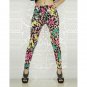 Multi Color Printing Punk Women Leggings Female Chic Casual Slimming Trousers