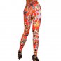 Digital Printing Cross Women Leggings Female Chic Casual Slimming Trousers M