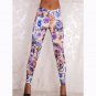 Floral Print Leggings Spring Autumn Fashion Yoga Pant Flower Printed Girls Leggings