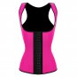 S-6XL Womens Latex Corset Rubber Underbust Waist Training Cincher Body Shapewear