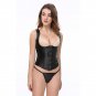 Plus Size 6XL Black Steampunk Women Burlesque Underbust Corset Cincher Vest Tops