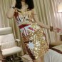 Women Sequin Cocktail Dresses Glitter Bling Bling Party Dress Australian AU Flag Sexy Clubwear