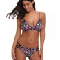 Brazilian Bikini Push-up Printing Biquinis Low Waist Bikini Set Cut Out Padded Beachwear