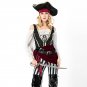 Carnival Spanish Pirate Costume Halloween Buccaneer Fancy Dress Cosplay Uniform