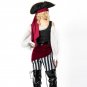 Carnival Spanish Pirate Costume Halloween Buccaneer Fancy Dress Cosplay Uniform