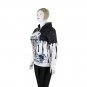 His-and-hers Streetwear Lover's Sweatshirt Halloween Couples Punk Skull Printed Mounted Hoodies