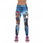 Corpse Bride Halloween Leggings Cartoon Movie Role 3D Printing Yoga Pants for Party