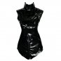 Sexy PVC Bodysuit Vinyl Jumpsuit Shiny Leather Fetish Wear Catwoman Motorcycle Clothing