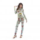 2020 Vampire Jumpsuit for Women Carnival Fancy Dress Halloween Zombie Costume