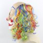 Performance Props Horror Ghost Funny Latex Mask Curly Bald Clown Halloween Prom Outlet
