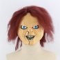 Movie Props Chithua Child's Play Mask Latex Mask Halloween Bar Dance Party Terrorist Headgear