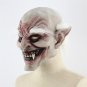 Halloween Horror Devil Mask White-browed Demon Vampire Haunted House Dress Up Props Latex Hood