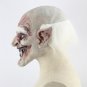 Halloween Horror Devil Mask White-browed Demon Vampire Haunted House Dress Up Props Latex Hood
