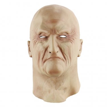 Halloween Melbourne Corpse Day Scary Horror Latex Full Headgear Old Man Mask