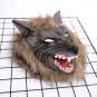 Brown Halloween Accessories Scary Cosplay Full Head Party Headgear Devil Wolf Masquerade Mask